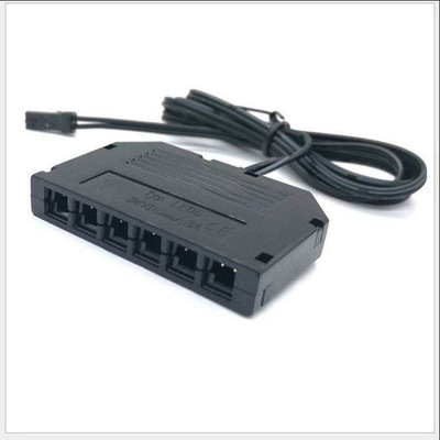 3/4/6/10 Hole dividing box led connector DuPont 2.54 Joint white Clothes cupboard Junction box