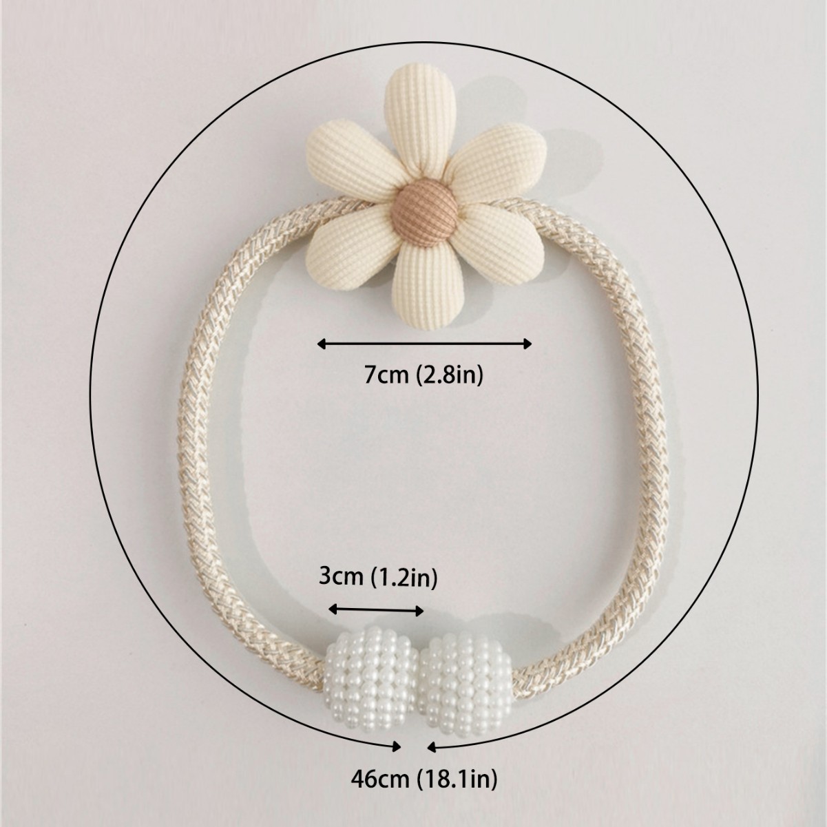 Coreano ins clip cortina correa decoración transfronteriza nuevo clip cortina tridimensional fábrica al por mayor SHEIN stock