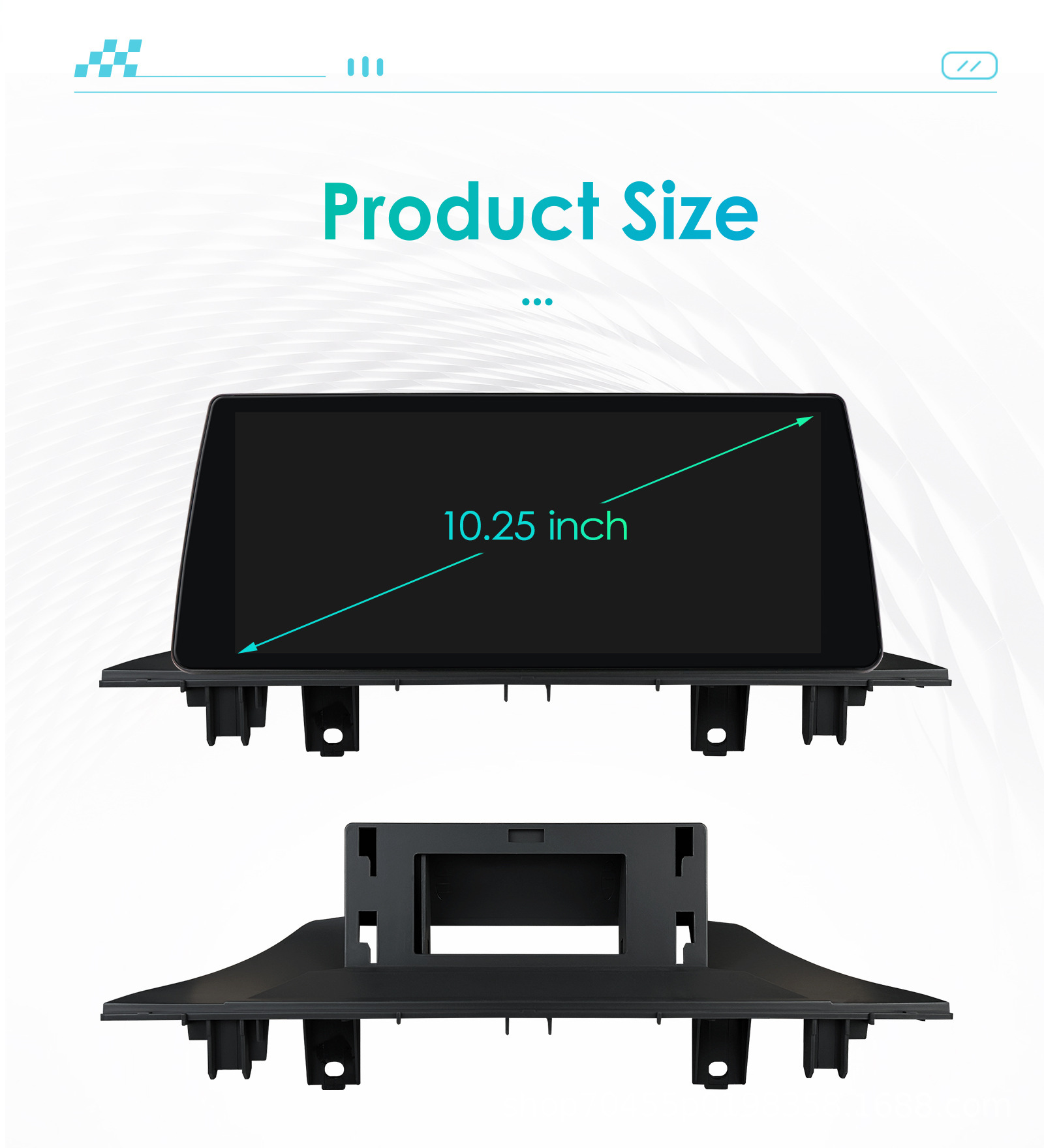 Suitable for Bmw X1 16-17 F48 Nbt Car Central Control Large Screen Navigator Carplay