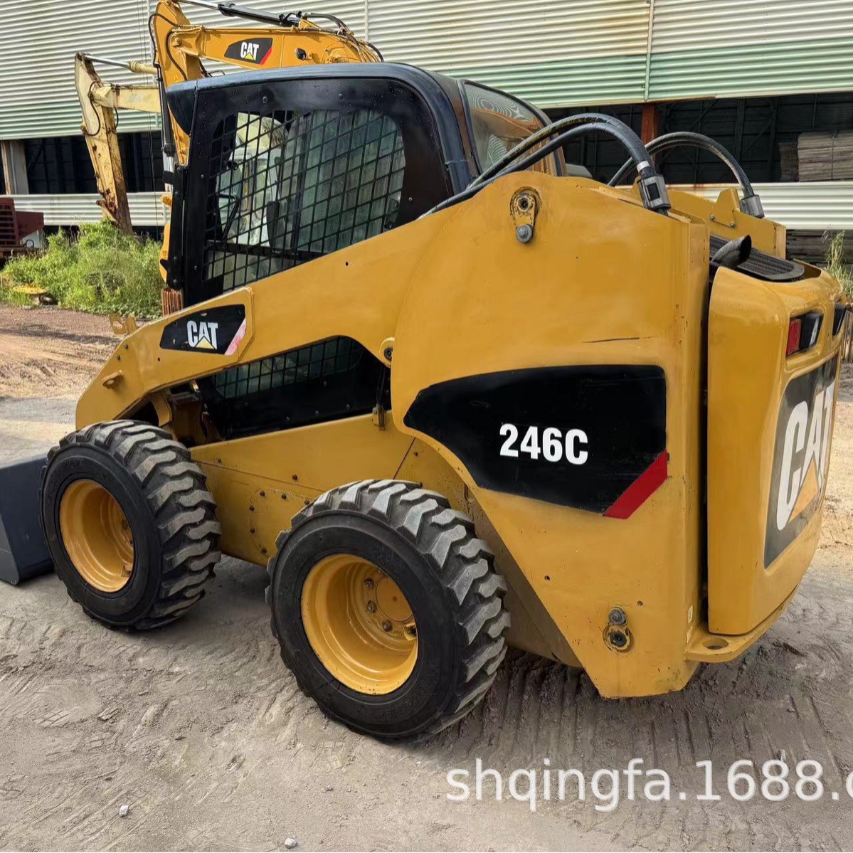 卡特246C滑移装载机四驱铲车Caterpillar246Cminiskidsteerloader