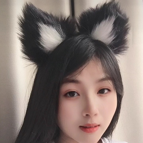 Cat ear headbands, fun accessories, internet celebrity photoshoots, Japanese cos anime headbands, cute cat ears headwear matching