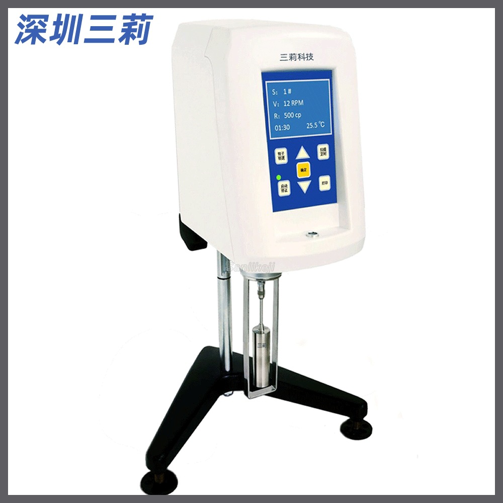 SNB-2数字旋转粘度计 触摸屏600万MPa.s高粘度数显旋转粘度计