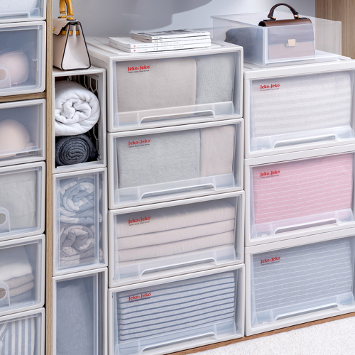 Jeko wardrobe storage drawer-type storage box multi-layer storage cabinet household children's clothes plastic box storage cabinet