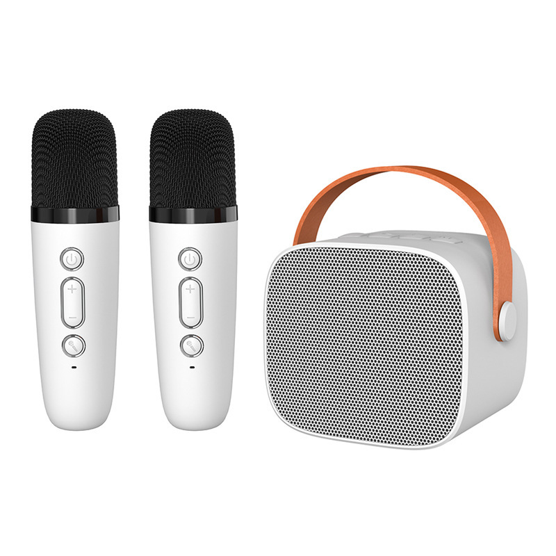 スポット P2 ポータブル K1 ミニワイヤレスマイクオールインワン Bluetooth スピーカー屋外カラオケホームマイクセット|undefined