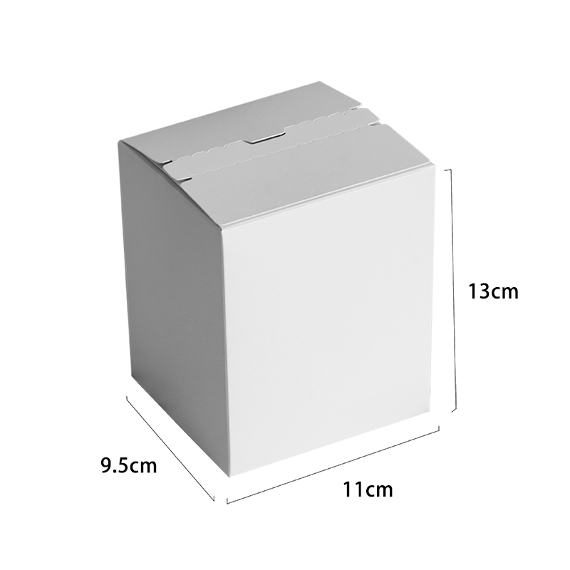 Caja de embalaje de café cuelga fácil de rasgar caja de papel en blanco bolsa de té caja de regalo pequeña caja de dulces DIY se puede personalizar