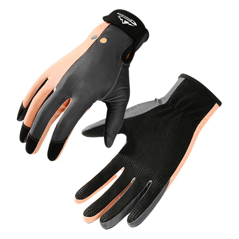 Summer Swimming and Diving Gloves Outdoor Rafting Sailing Surfing Ice Silk Sun Protection Wear-Resistant Anti-Slip Anti-Cut Sea Gloves