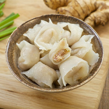 OEM加工定制潮汕鱼皮饺半成品早餐特色速冻水饺火锅食材批发商用