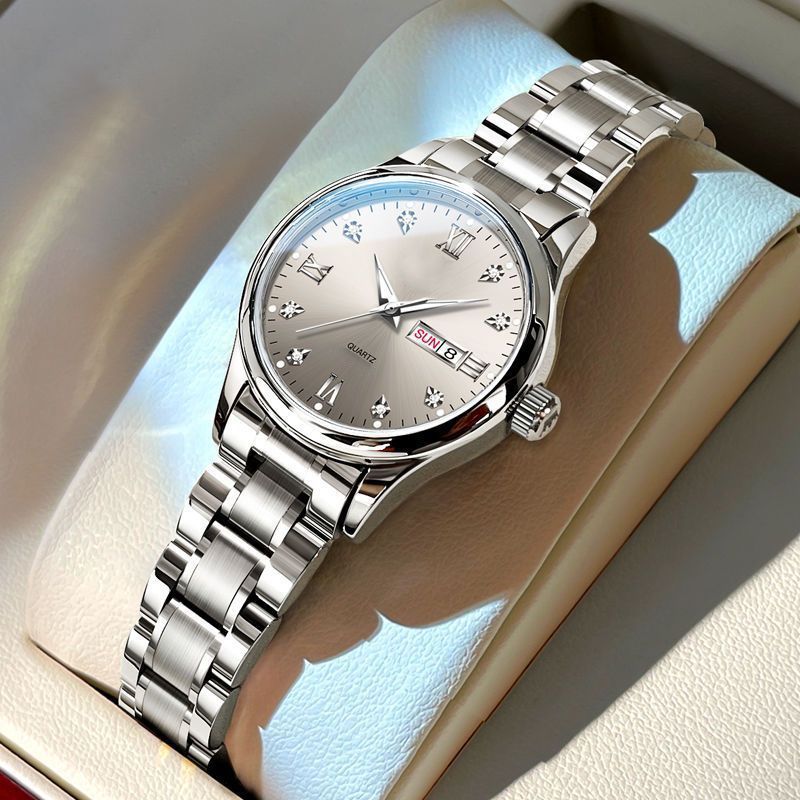 Swiss Women's Watch Fully Automatic Waterproof Luminous New Authentic Brand Imported High-Value Women's Watch