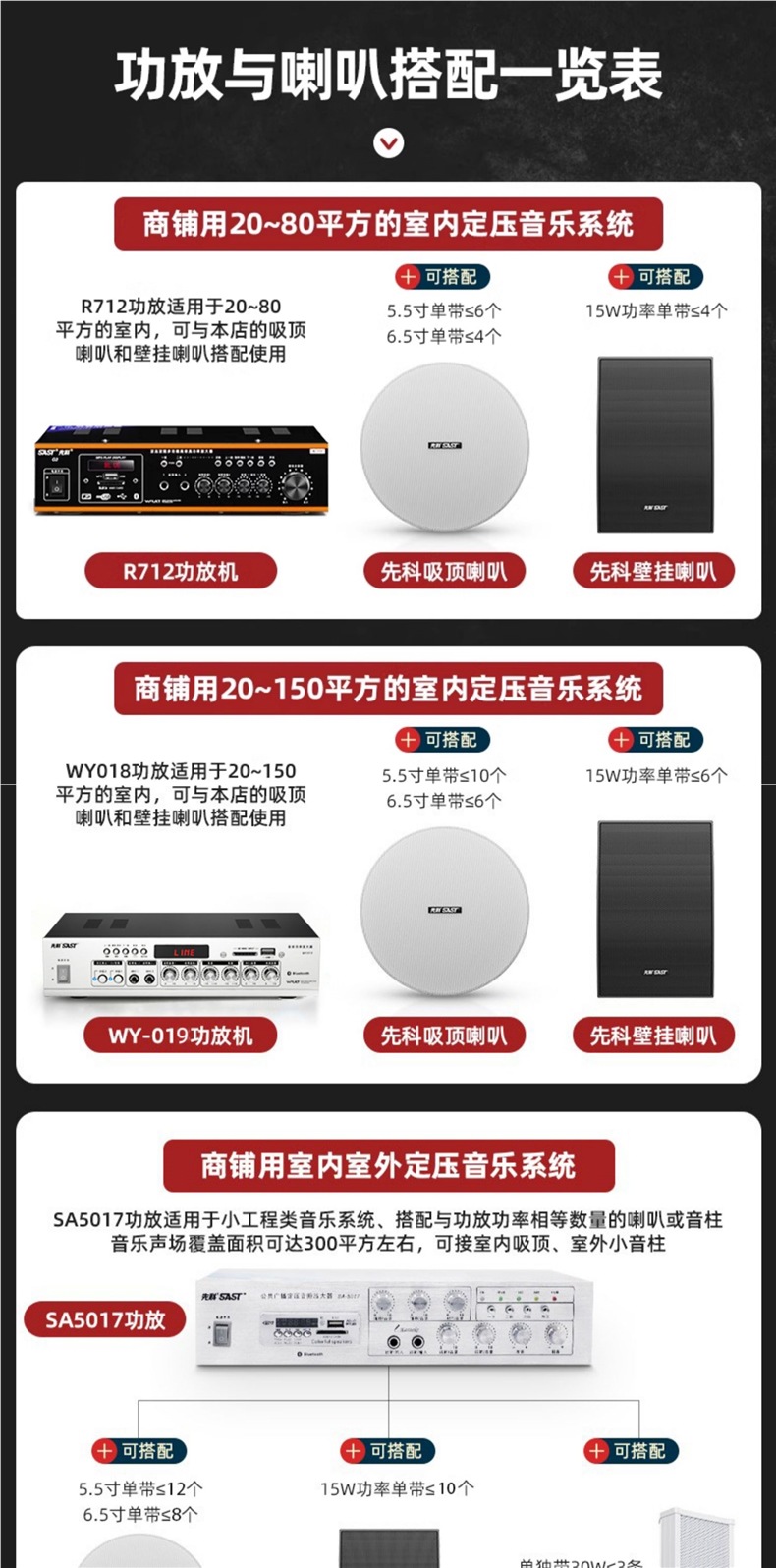 Xianke Bluetooth Partition Amplifier Speaker Speaker Amplifier Home Fixed Resistance Fixed Voltage Audio Plug-In Card Small Amplifier
