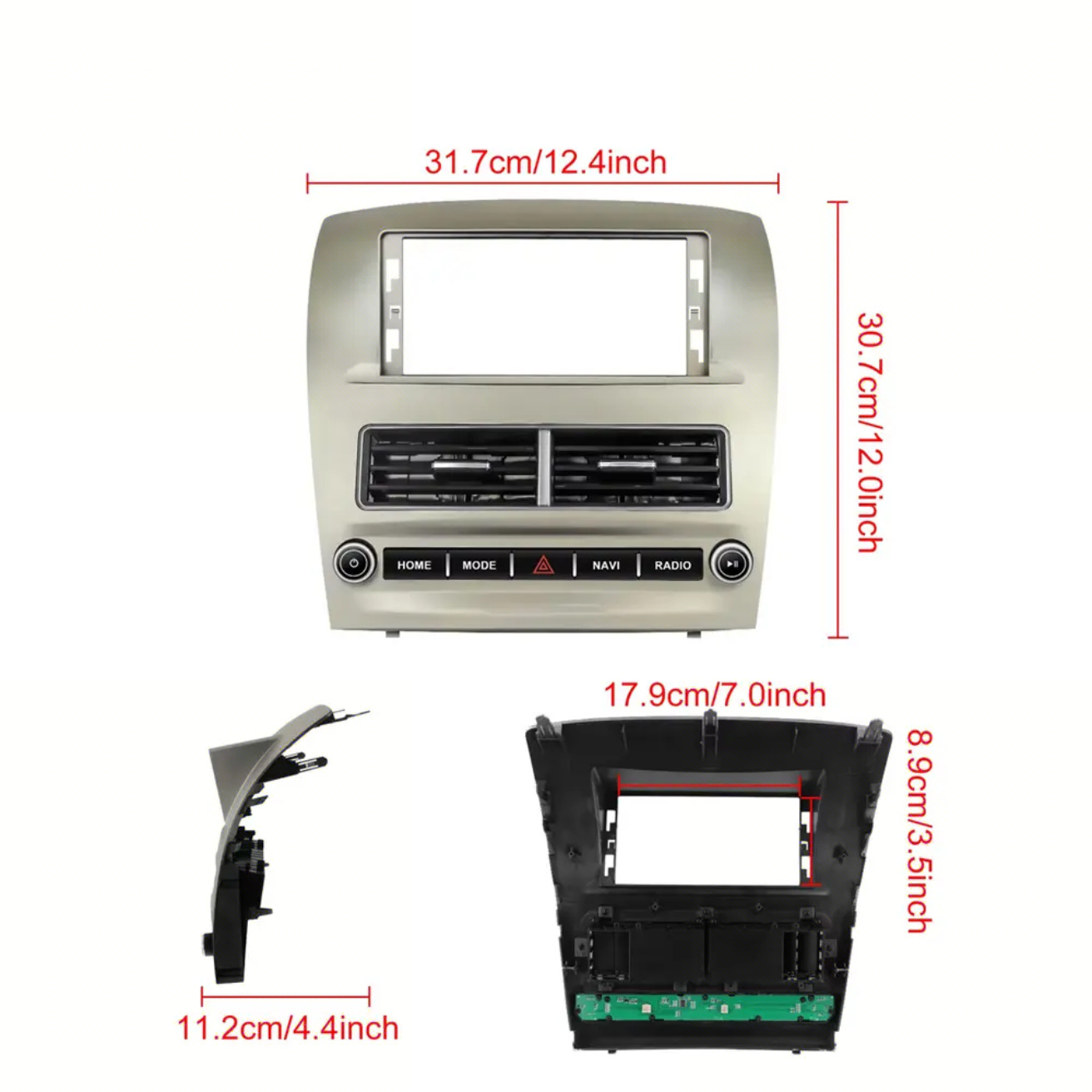 Suitable for 06-11 Toyota Camry Central Control Large Screen Navigation 12.3 Inch Navigation Dvd Carpaly