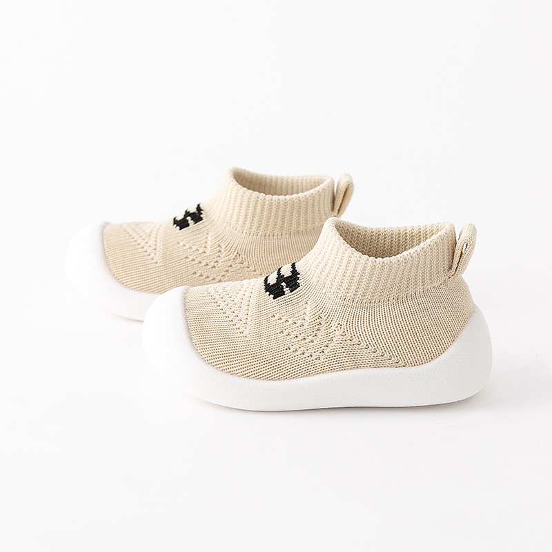 Primavera y otoño, zapatos para bebés, zapatos de calcetines de malla transpirables, zapatos para niños de 1 - 3 años, niños de mediana edad