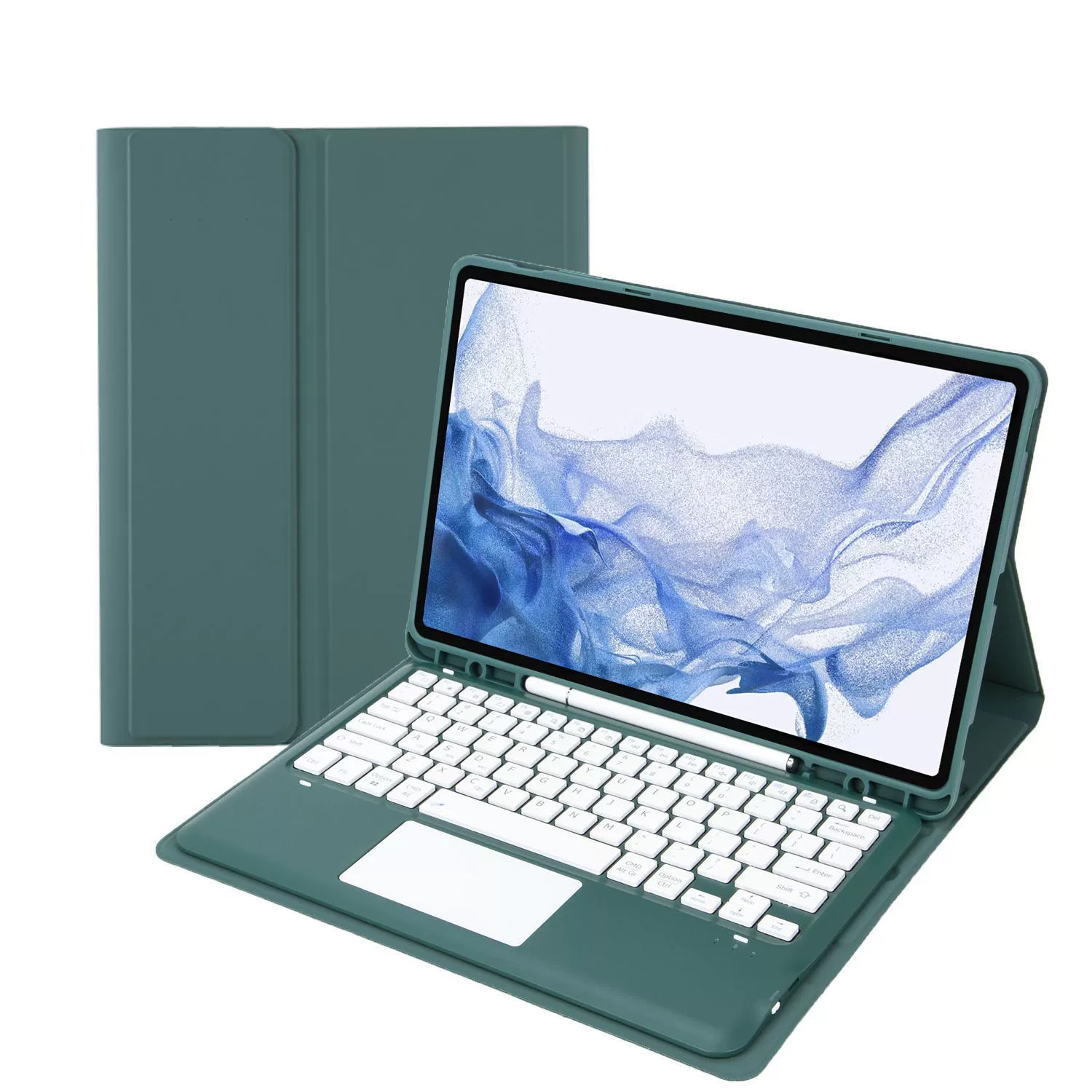 Клавиатура совместимая с Samsung, защитный чехол, S10, 10plus, bluetooth, T970, S7