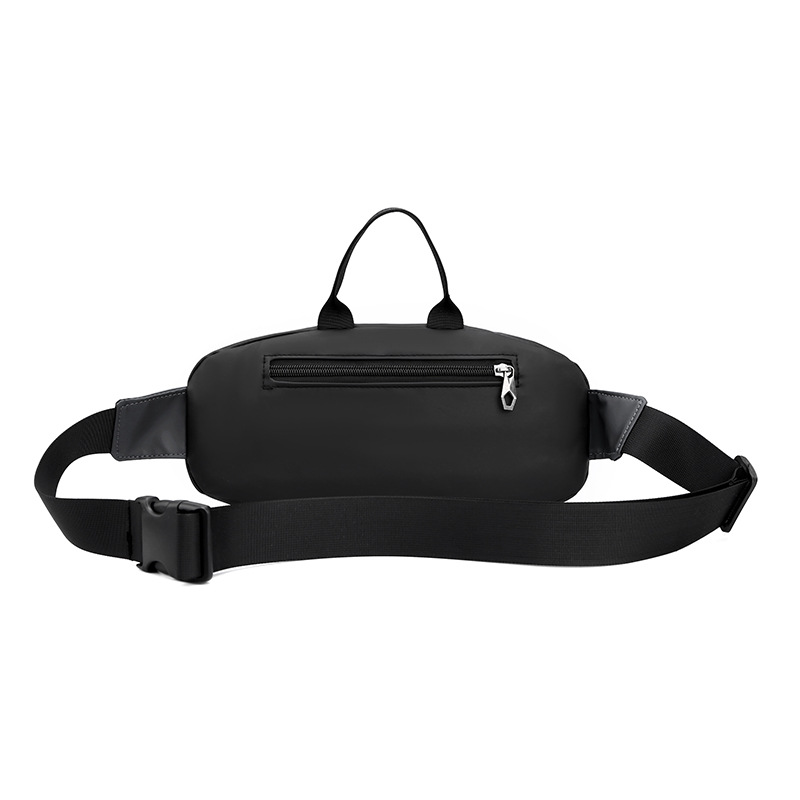 Nueva moda de los hombres bolsa de pecho corriendo deportes cintura bolsa al aire libre impermeable ciclismo bolsa casual hombro bolsa de mensajero