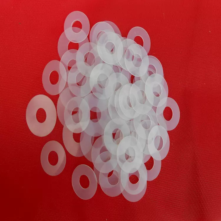 厂家生产食品级无味硅胶垫片透明圆形硅胶垫圈防水密封硅胶垫片