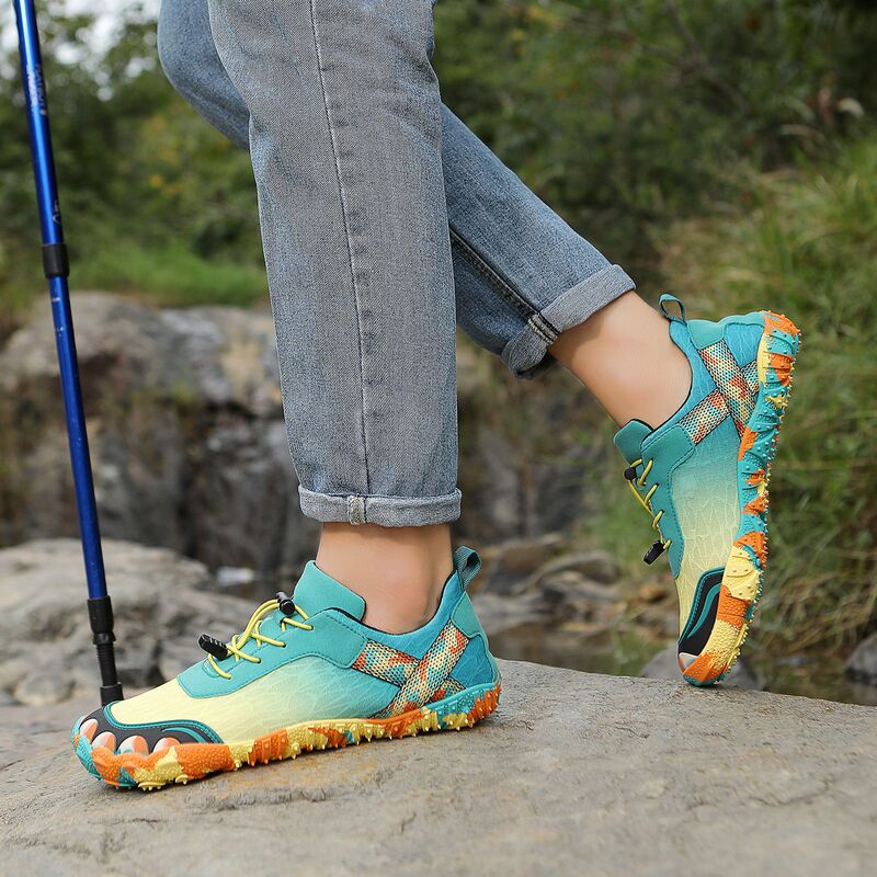 Outdoor Five-Finger Hiking Shoes for Couples, Beach and River Tracing, Quick-Drying Snorkeling Shoes, Multi-Functional Fitness Sports Shoes, Hiking and Cross-Country Shoes