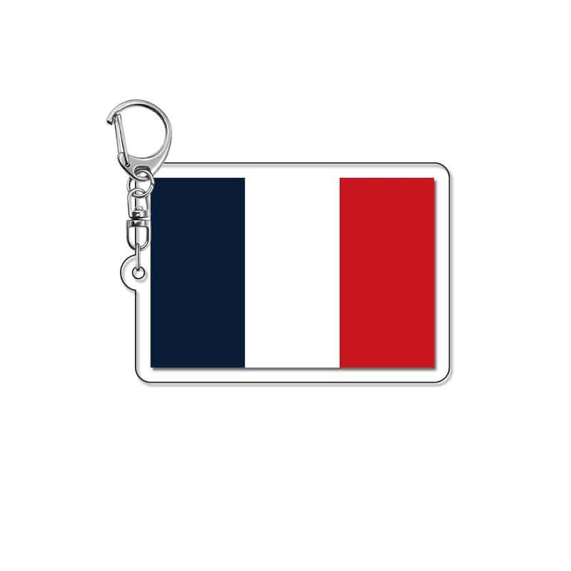 Llavero Conmemorativo de Acrílico de Acrílico Decorativo para Fanáticos del Fútbol y Recuerdos de Viaje