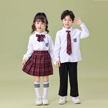 六一儿童演出服学院风中小学生爱国合唱诗歌班服幼儿园朗诵表演服