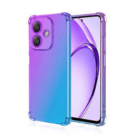 +适用OPPO A3X 5G国外手机壳A40适用A60 5G手机壳A40M渐变色防摔