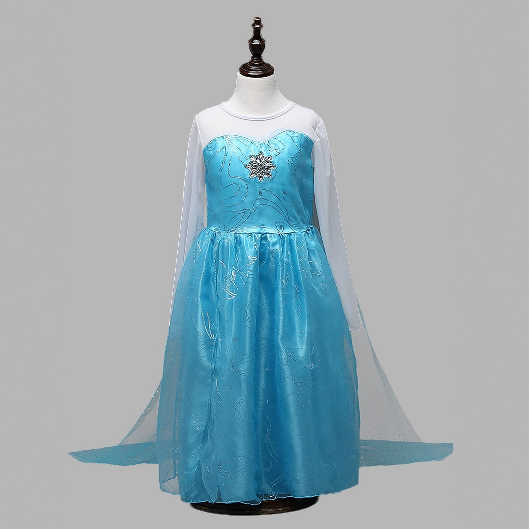 Children's small princess costume, suit, dress, European style, cosplay, “Frozen”