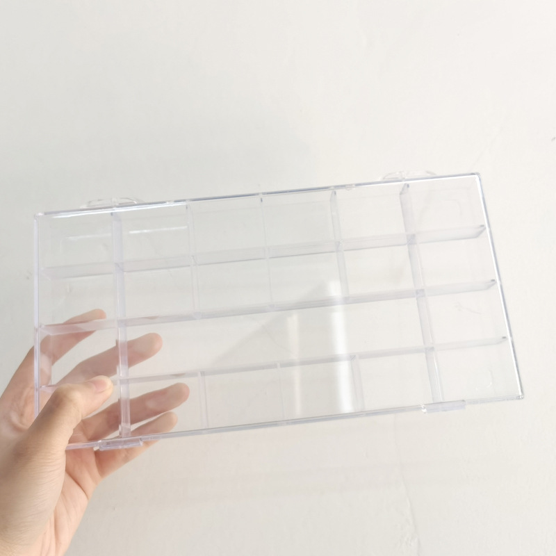 Acrílico manicuría taladro 21 caja de joyas de cubierta de bolígrafo de manicuras conjunto caja de almacenamiento caja de joyas