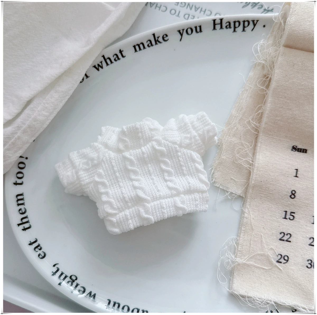 Хлопковая кукла, плюшевая мультяшная вязаная кофта, детская одежда, 10 см, морская звезда, 20 см