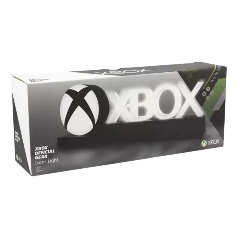 Иконки света, атмосферная подсветка для Xbox, игровой символ XO, ритмическая иконка сцены, декоративная настольная лампа
