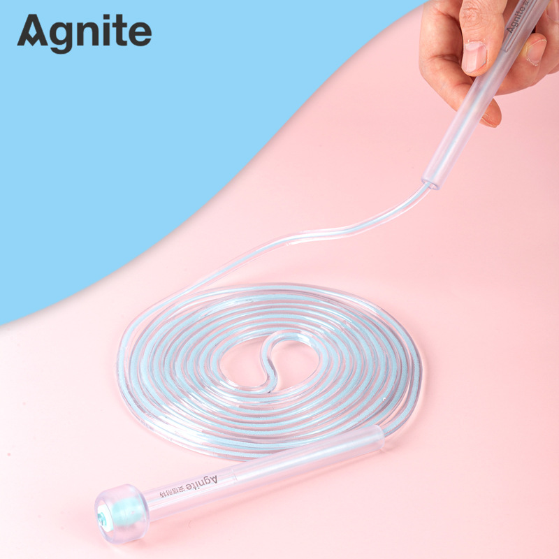 델리앤그네이트 F4122 줄넘기 2.8m 길이 조절 가능 체력 단련용 플라스틱 줄넘기 문구 도매