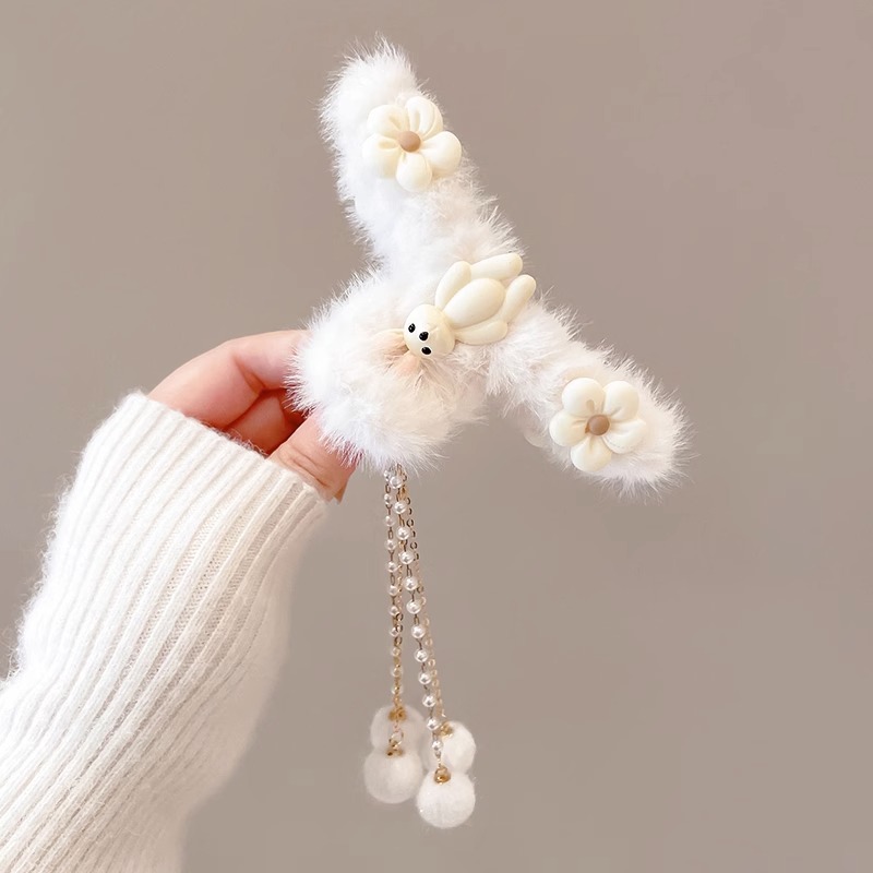 Clip de agarre Clip de tiburón grande para mujer Sensación de alto nivel en la parte posterior de la cabeza Horquilla para el cabello Clip de agarre para el cabello Tocado Horquilla 2025 Nuevo