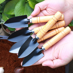 Garden Tools Small Shovel Flower Shovel Garden Shovel Garden Shovel Mini Small Shovel Wooden Handle Flower Shovel Shovel Narrow Shovel