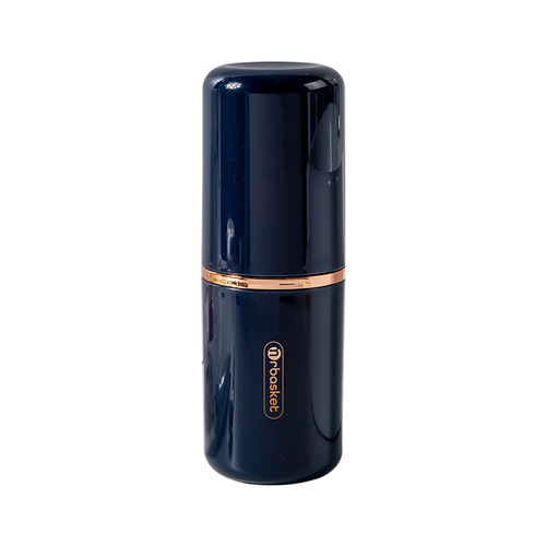 Gold-plated travel wash cup, mouthwash cup, simple brushing cup, dental cylinder set, toothbrush and toothpaste storage box, portable