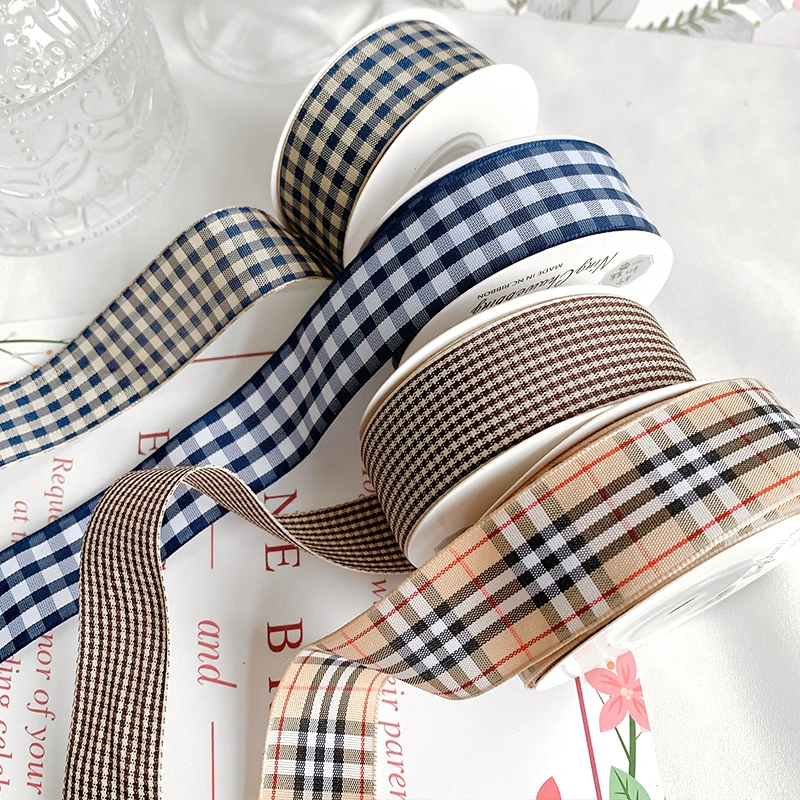 Лента в британском стиле, лента с бантом, материал, упаковка, цветок, подарочная упаковка, лента, украшение ручной работы своими руками