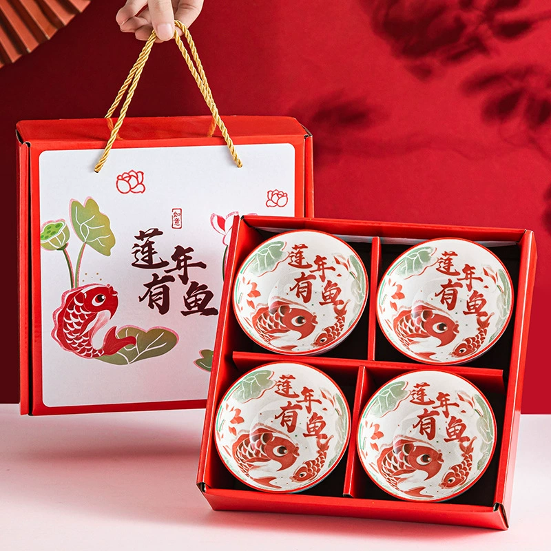 Вэн Кай подарил практическую керамическую чашу подарочную коробку