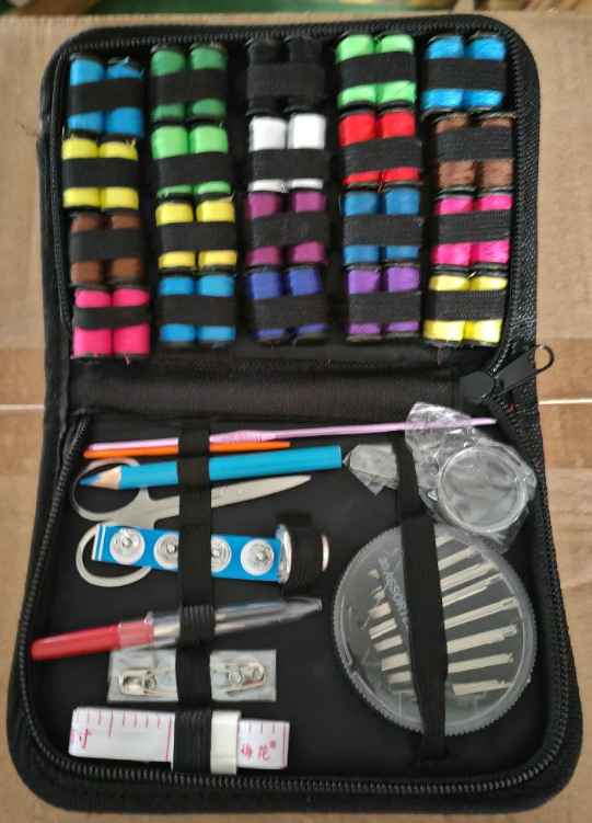 Juego de Hilos de Coser 402 y Bobinas de 36 Colores 400 Yardas de Poliéster para Costura Manual