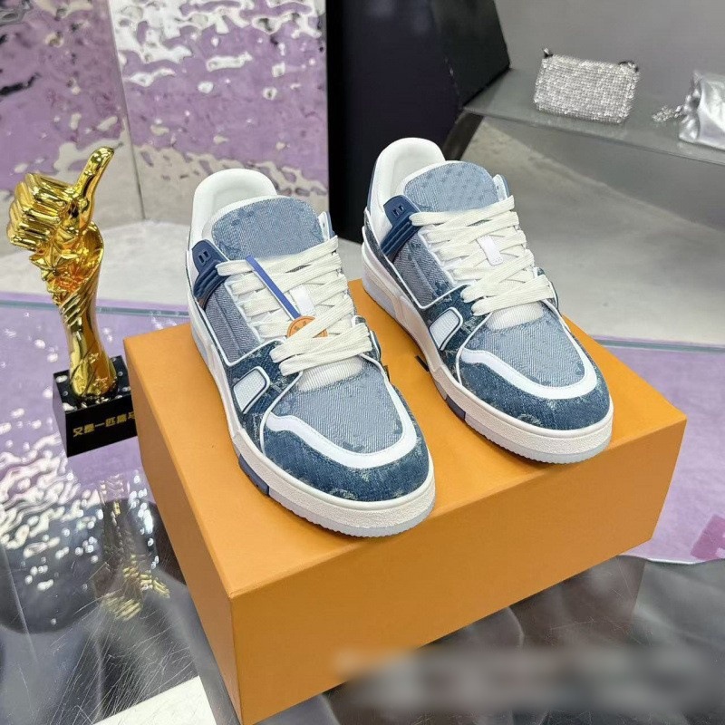 Guangzhou versión superior original puro paquete completo entrenador de asno zapatillas deportivas casuales de cuero para parejas hombres y mujeres skate