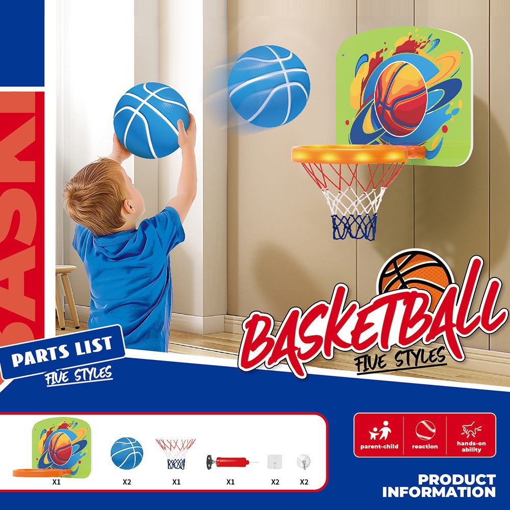 Transfronterizos de baloncesto infantil caja de tiro de baloncesto luminoso interior al aire libre caja de juguetes deportivos fabricantes al por mayor