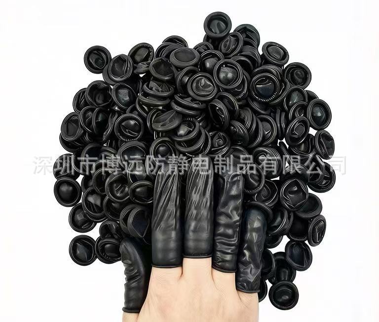 Dedales de Protección para Manicura y Tatuajes de Látex Desechable, Antideslizante, Resistente al Desgaste para Taller de Electrónica Libres de Polvo image 9