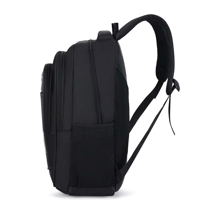 Mochila transfronteriza para hombres nuevos, mochila para computadora de negocios, desplazamientos al aire libre, estudiantes de secundaria de gran capacidad, reducción de carga, mochila