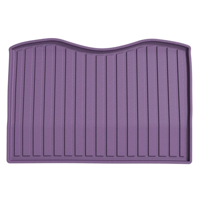 Modelə uyğun ayaqaltı — Su7, Special Car Floor Mats, Vacuum-Formed - xiaomi-su7-front-compartment-pad-purple