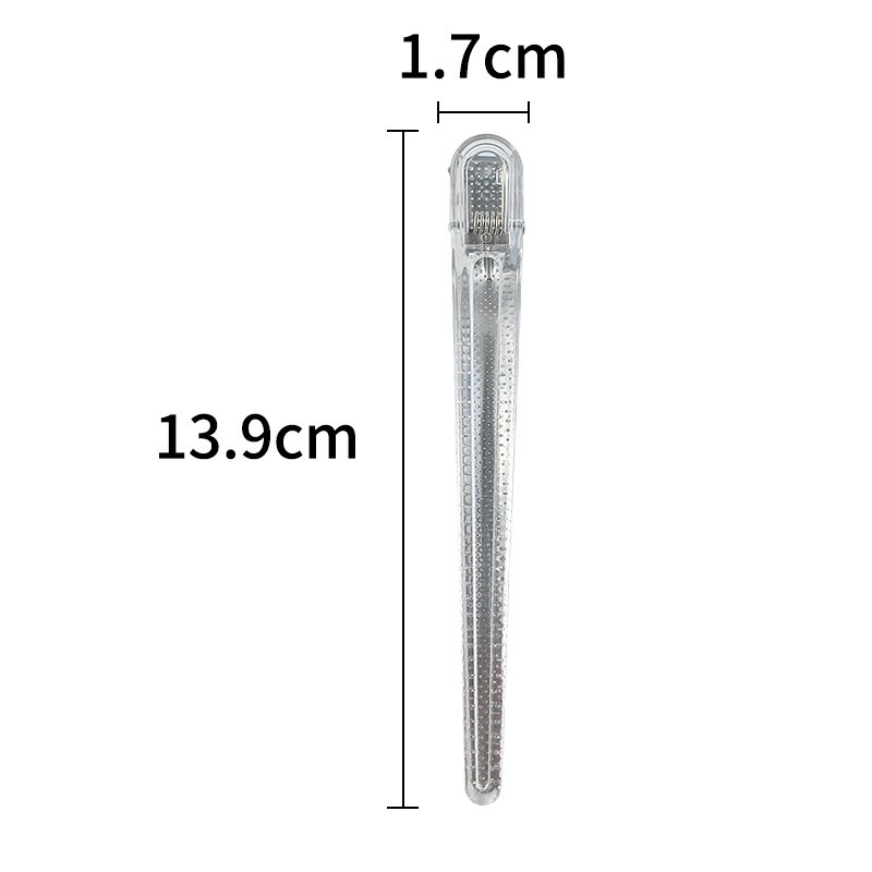 Pinces à cheveux extra-longues en cristal sans couture, grandes pinces de positionnement pour coiffeurs, pour la coiffure et_voghion.com