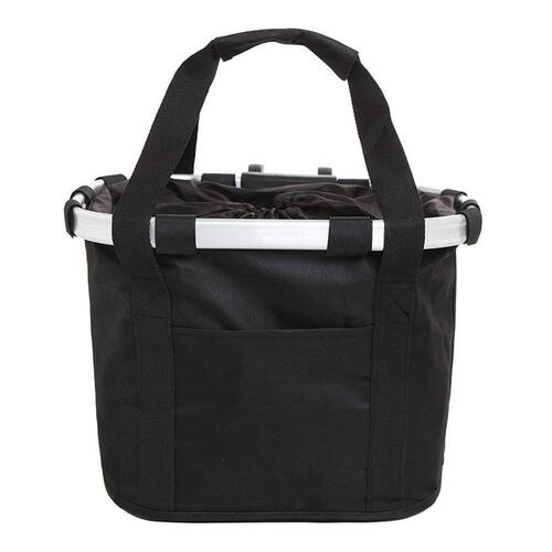 Bike basket, folding bike basket, aluminum alloy front bag, folding bike bag, mountain bike accessories