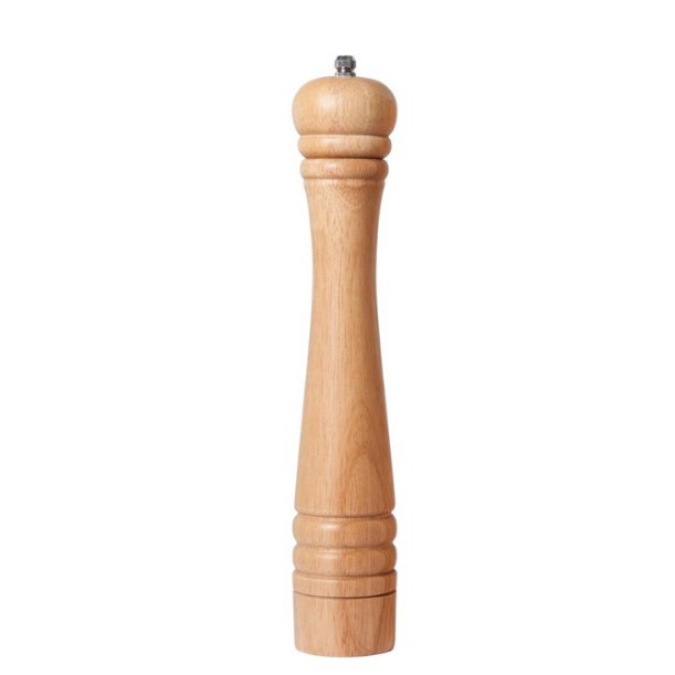 12 pulgadas de roble molinillo de pimienta negro molinillo de pimienta núcleo de cerámica molino de pimienta cocina hogar condimento botella