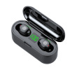 Small capacious headphones, 15, bluetooth, mirror effect, digital display