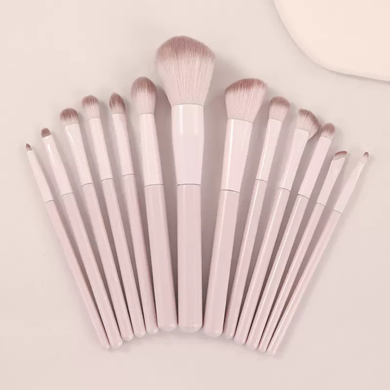 13支桃夭同款新手化妆刷套装眼影腮红修容晕染鼻影初学者用一整套