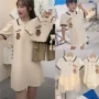 四口连衣短袖夏季婴儿装
