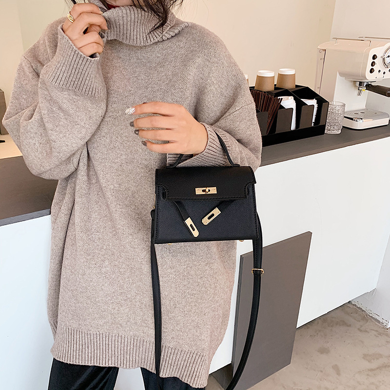 (2개) 가을과 겨울 새로운 작은 가방 여성 가방 2025 새로운 패션 올 매치 미니 크로스 바디 가방 인터넷 인기있는 휴대용 켈리 가방