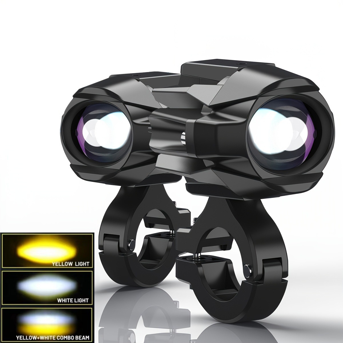 Cross-Border In-Stock Motorcycle Spotlight Led Electric Motorcycle Light Mini Waterbird Flashing High-Brightness External Headlight