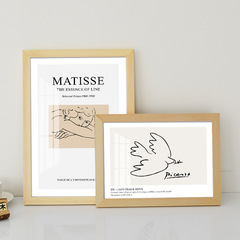 Wholesale Matisse Series Decorative Painting Retro Wall Decor Poster Art Ins Style Photo Prop Desk Horizontal