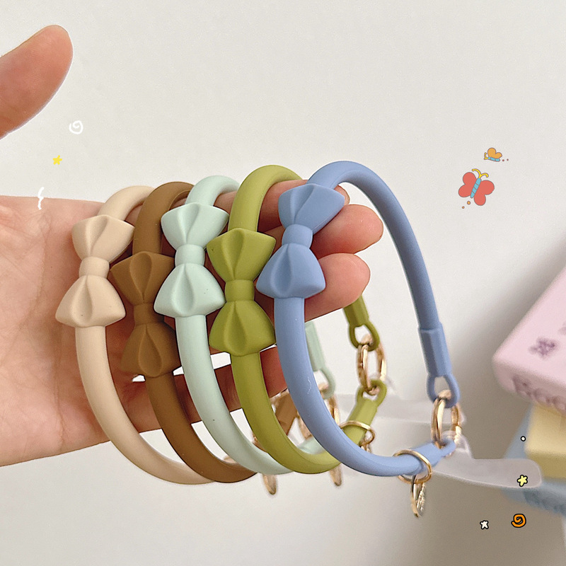 アニメの蝶結びの手紐のキーホルダーはアウトドアスポーツのブレスレットを掛けます。|undefined
