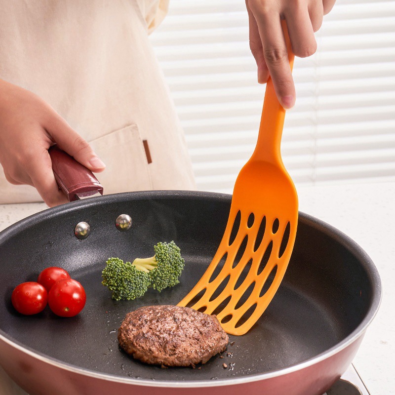 外贸原单厨房工具不粘锅不伤锅煎炒多用烹饪料理铲漏铲烹饪铲批发