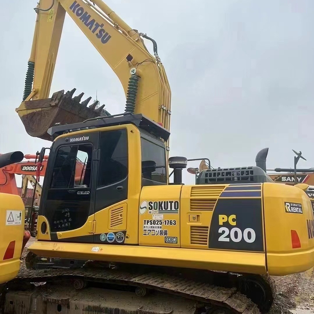Nuevo viejo Komatsu 200 - 8 excavadora de segunda mano Komatsu 200 excavadora de segunda mano precio 200 - 6 200 - 7